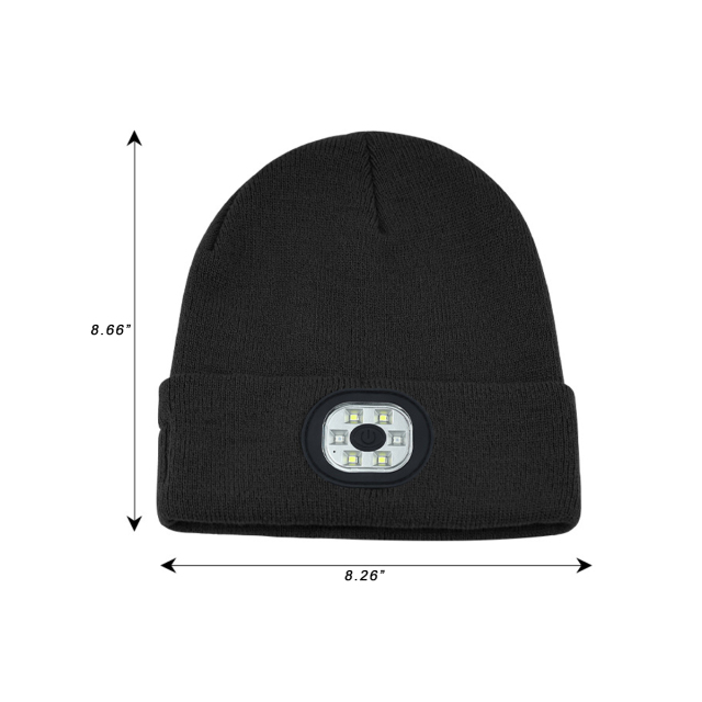 Bluetooth Beanie Hat with Light