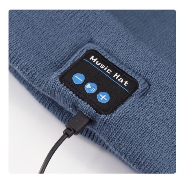 Bluetooth Beanie Hat with Light