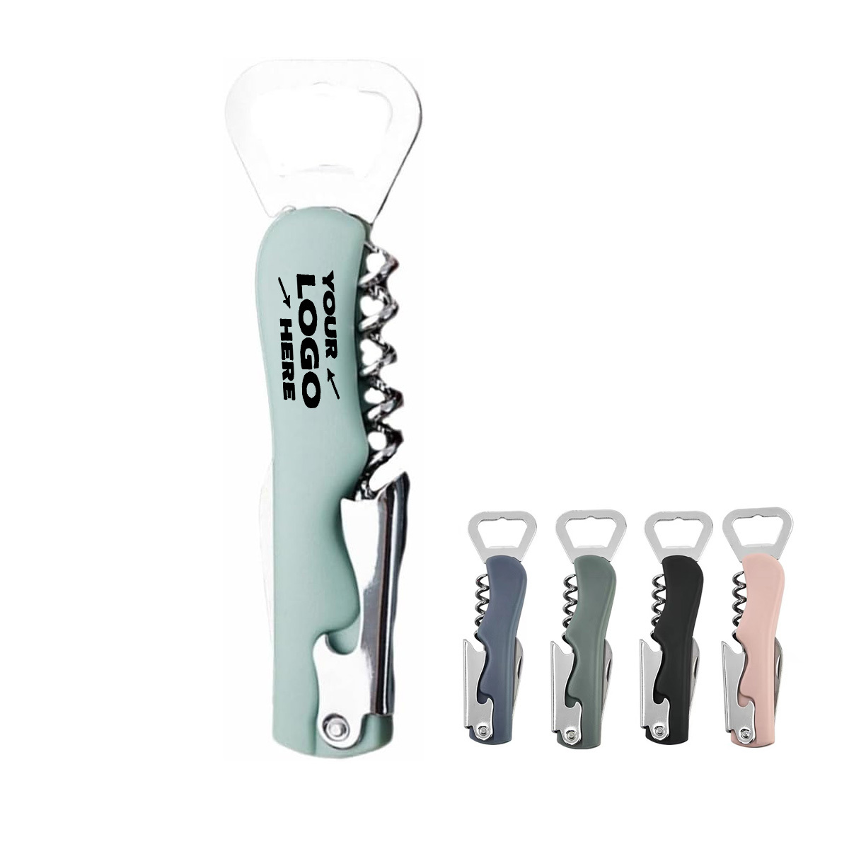 Corkscrew Bottle Opener and Knife