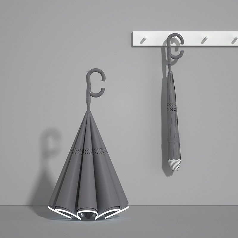 Deluxe Inverted Reverse Umbrella