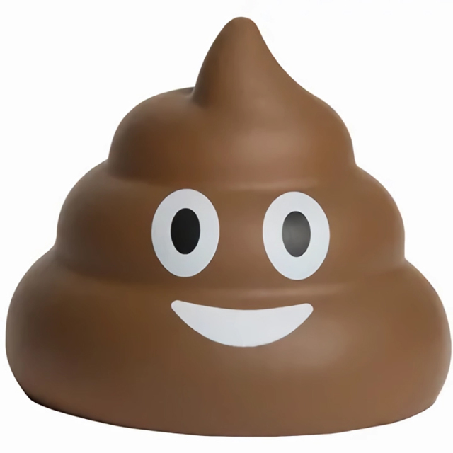 Poop Emoji Stress Ball
