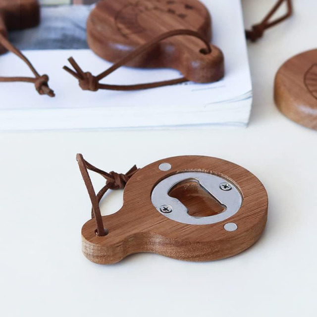 Wood Beer Bottle Opener