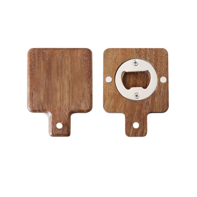 Wood Beer Bottle Opener