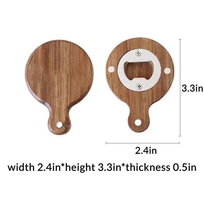 Wood Beer Bottle Opener