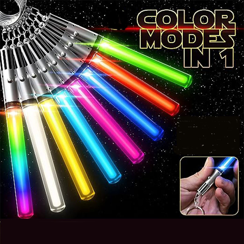 LED Acrylic Glow Stick Keychain