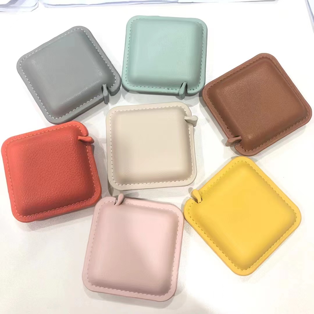 Mini Pu Leather Tape Measure