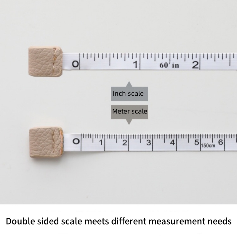 Mini Pu Leather Tape Measure