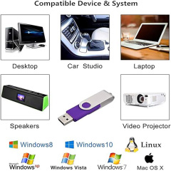 Swivel USB Flash Drive 32GB