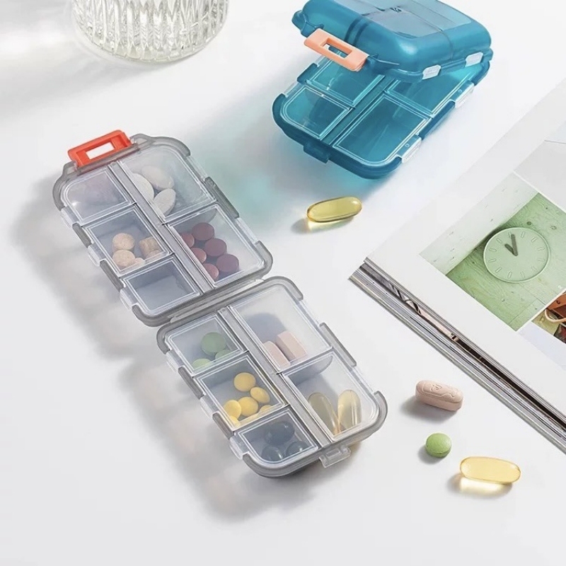 Double Layered Pocket Daily Pill Case