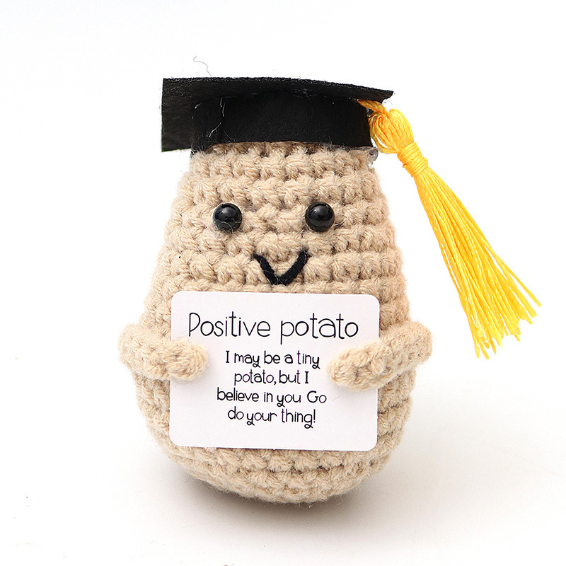 Handmade Knitted Positive Potato