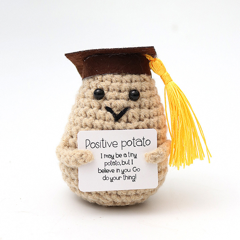 Handmade Knitted Positive Potato