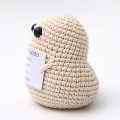 Handmade Knitted Positive Potato