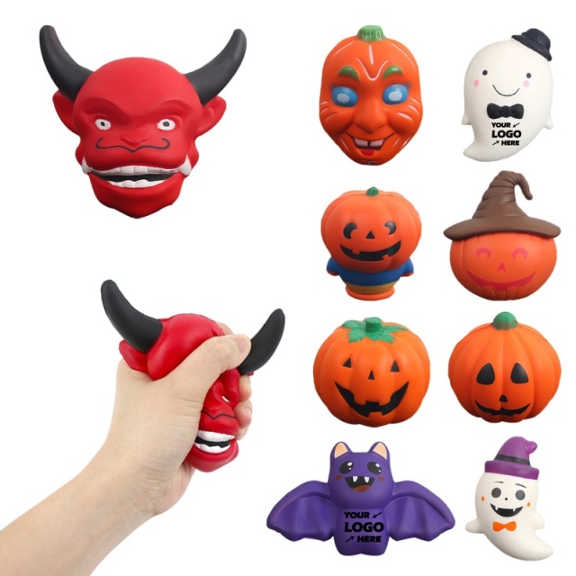 PU Halloween Stress Relief Toys