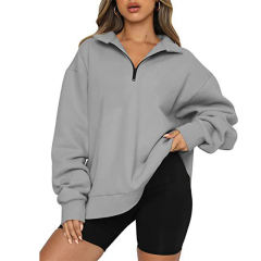 Oversized Pullover Long Sleeve Sweatshirt