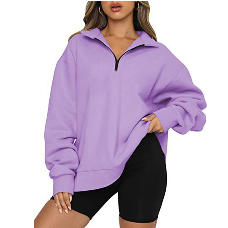 Oversized Pullover Long Sleeve Sweatshirt