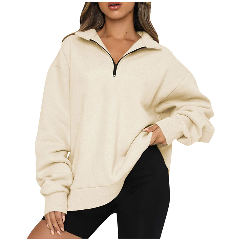 Oversized Pullover Long Sleeve Sweatshirt