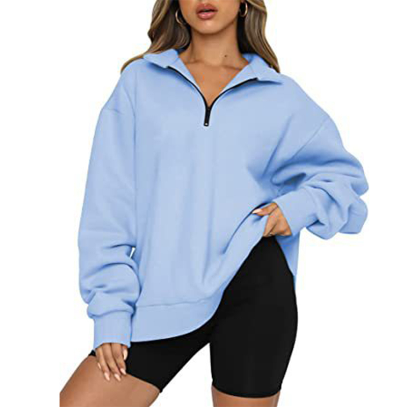 Oversized Pullover Long Sleeve Sweatshirt