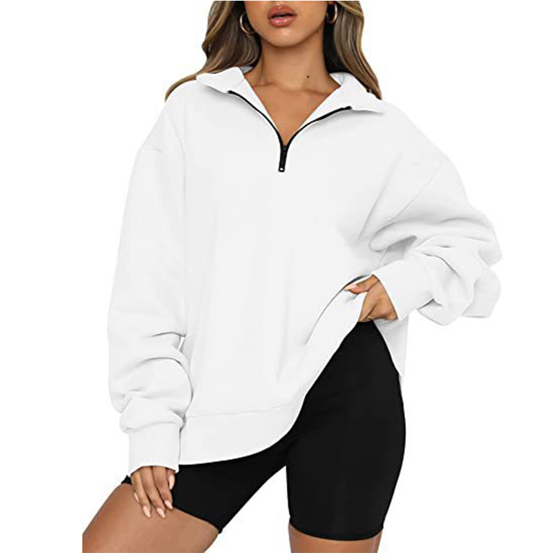 Oversized Pullover Long Sleeve Sweatshirt