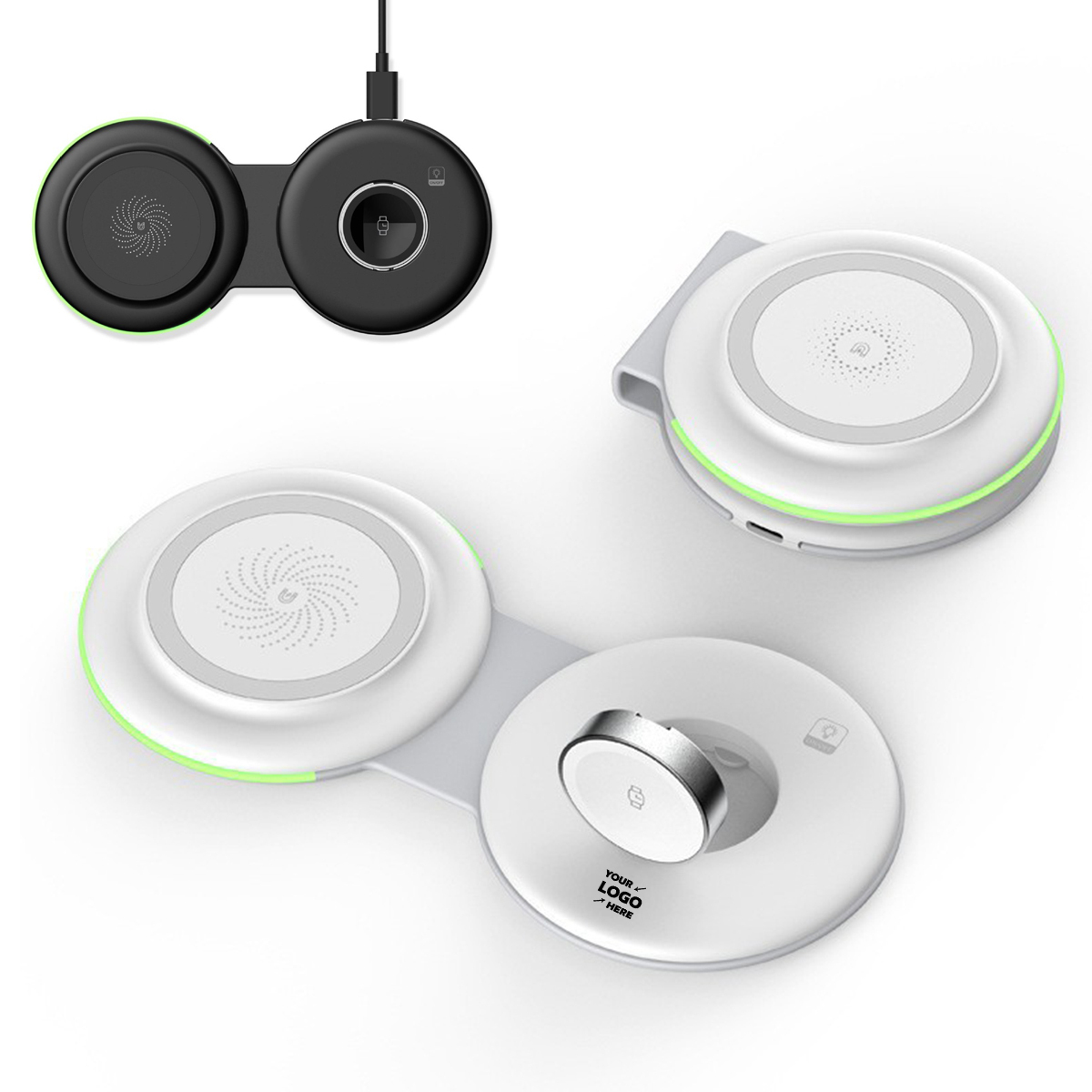 2-In-1 Foldable Wireless Charger