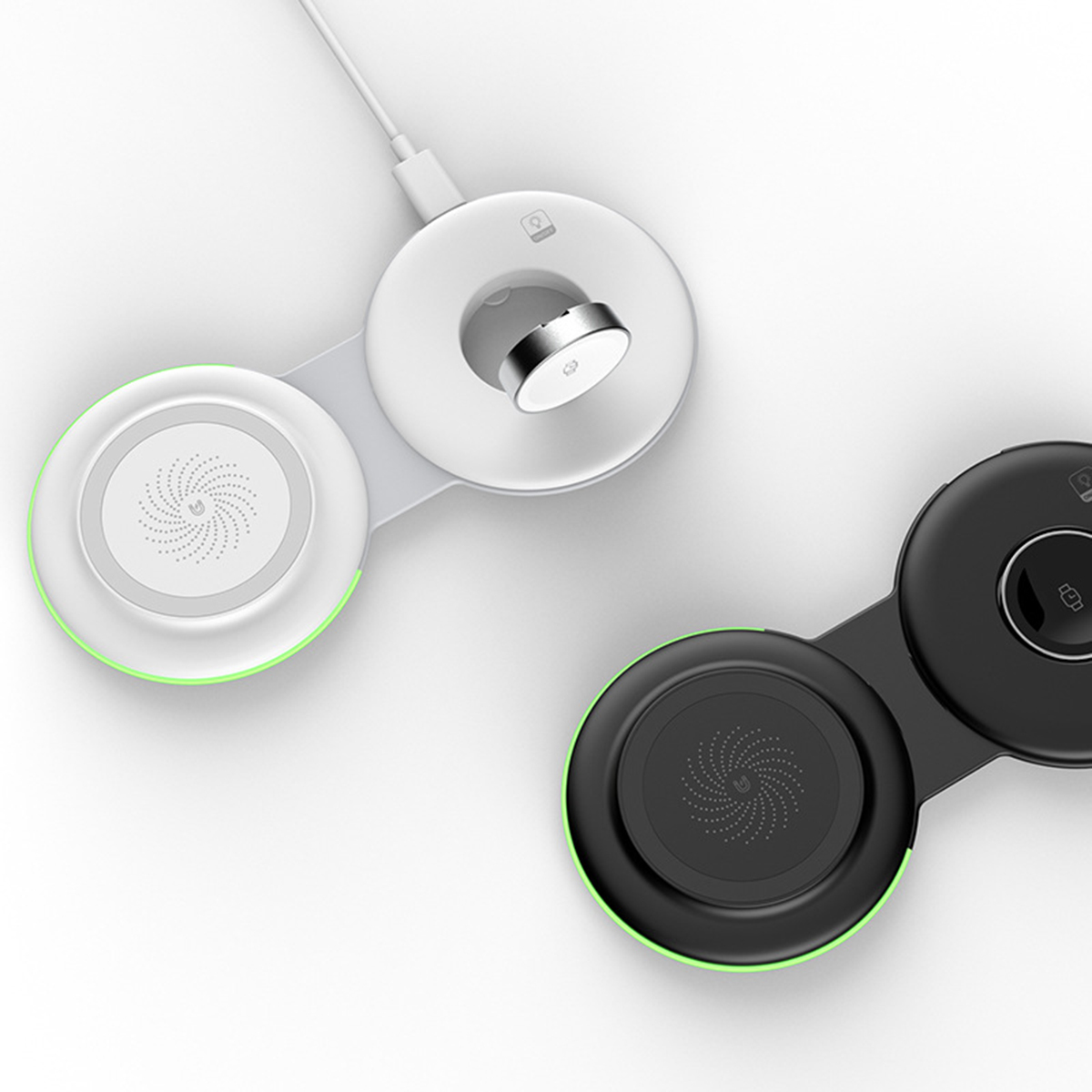 2-In-1 Foldable Wireless Charger