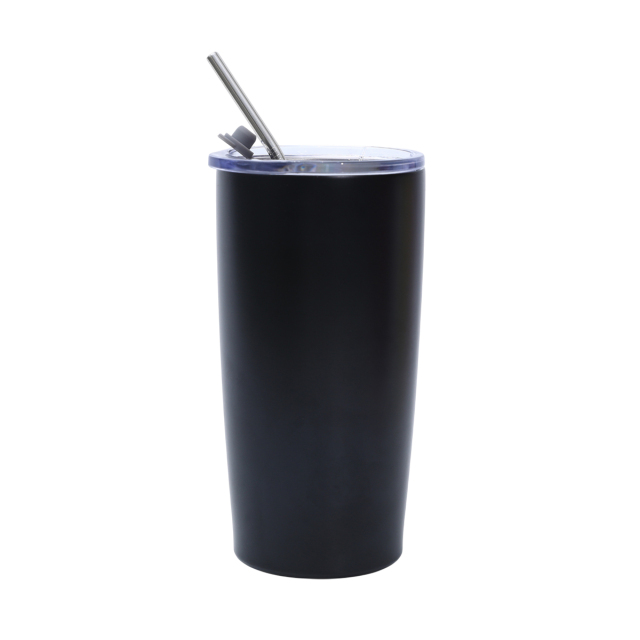 20oz Stainless Steel Tumbler With Lid And Straw