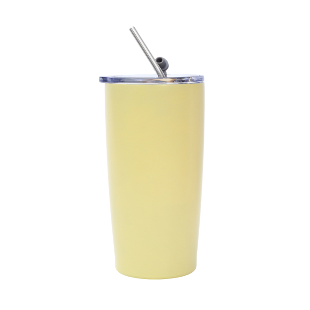20oz Stainless Steel Tumbler With Lid And Straw