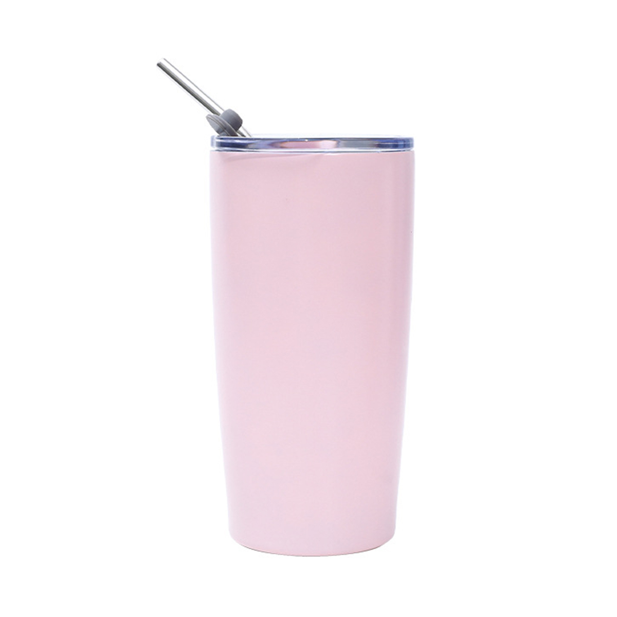 20oz Stainless Steel Tumbler With Lid And Straw