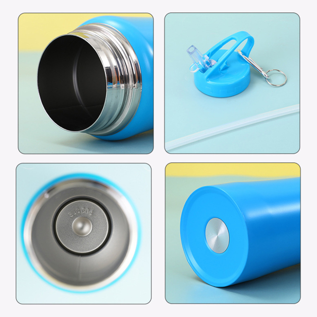 25 oz Stainless Steel Bottle With Carabiner