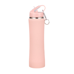 25 oz Stainless Steel Bottle With Carabiner