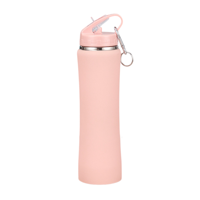 25 oz Stainless Steel Bottle With Carabiner