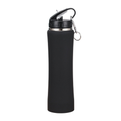 25 oz Stainless Steel Bottle With Carabiner