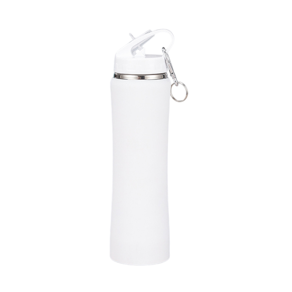 25 oz Stainless Steel Bottle With Carabiner