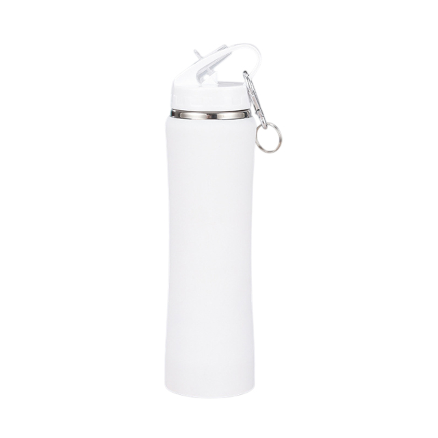 25 oz Stainless Steel Bottle With Carabiner