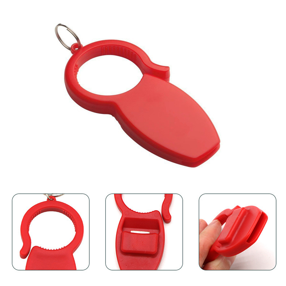 3-In-1 Bottle Opener Keychain