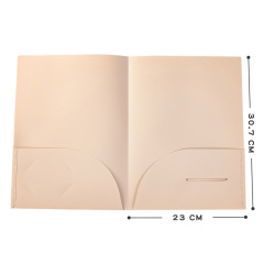 A4 Plastic 2 Pocket Folders