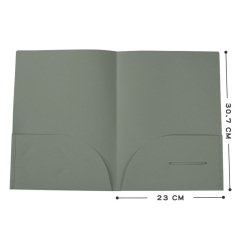 A4 Plastic 2 Pocket Folders