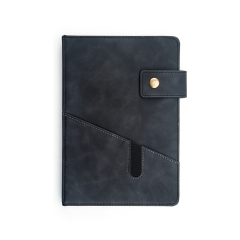 A5 Lined Leather Journal Notebook