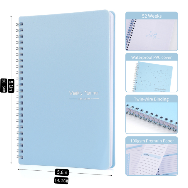 A5 Spiral Weekly Planner