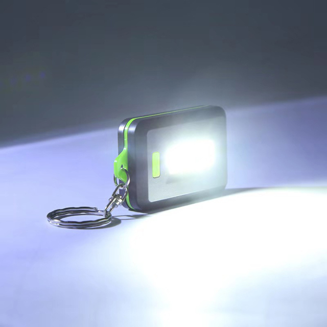 COB LED Flashlight Key Chain