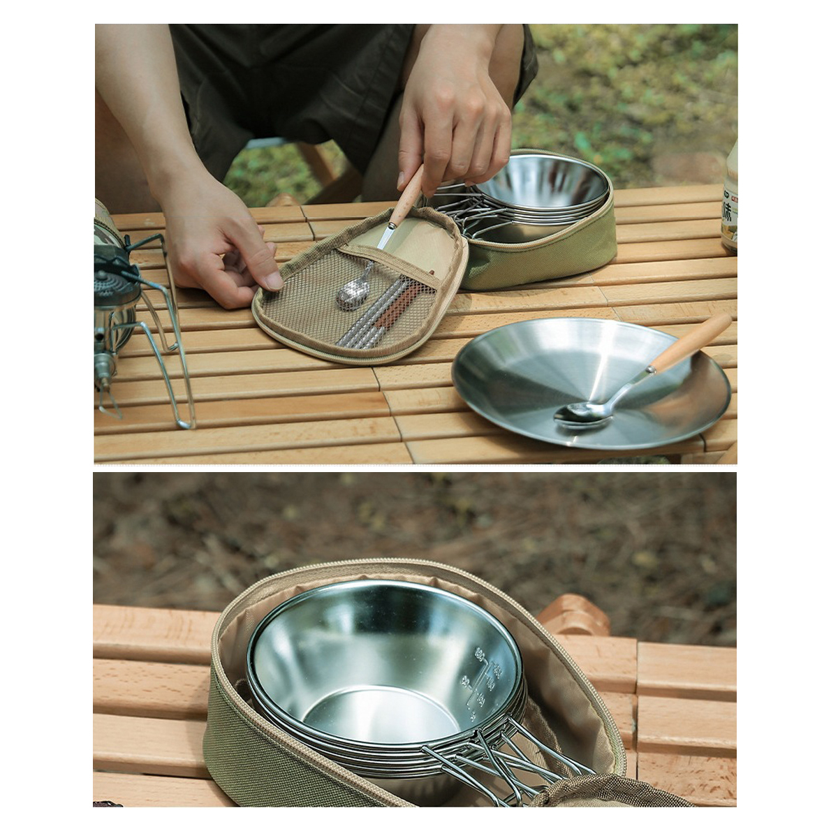 Camping Sierra Bowls Organizer Bag