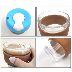 Cork Glass Coffee Cup