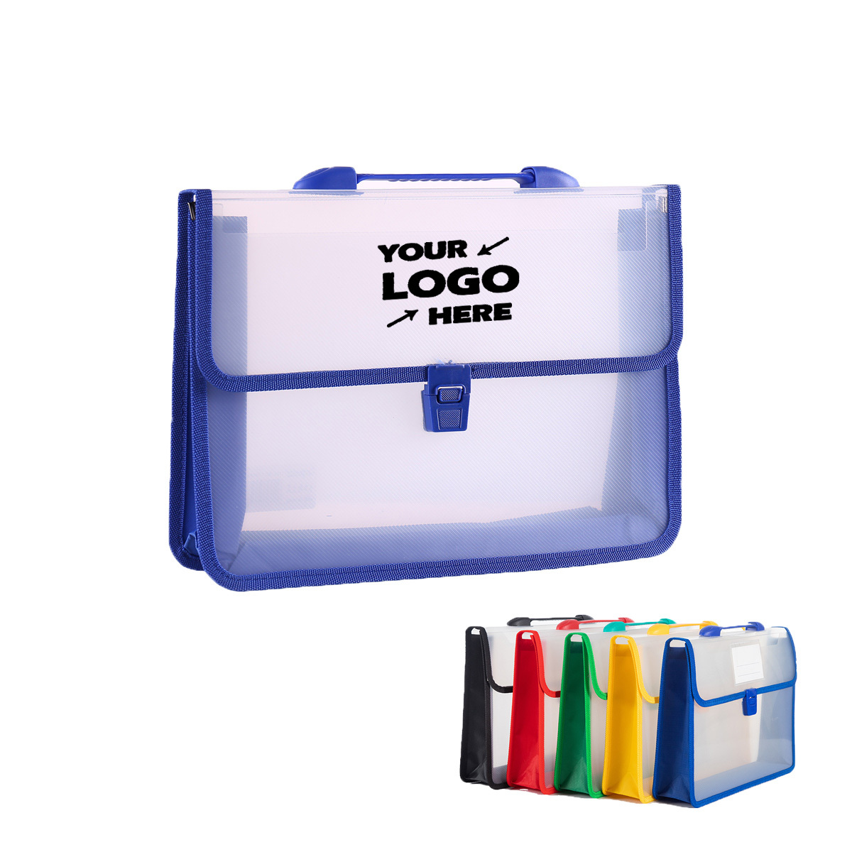 Expanding File Folder Organizer With Handle