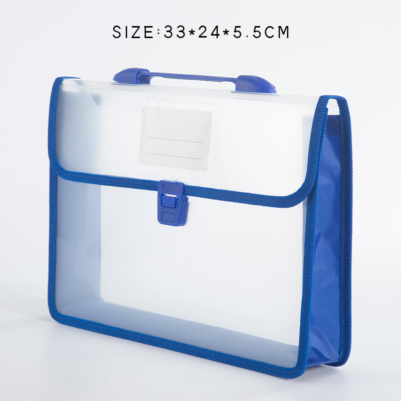 Expanding File Folder Organizer With Handle