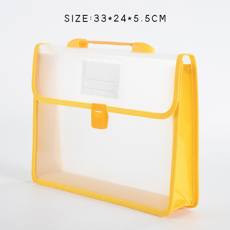 Expanding File Folder Organizer With Handle