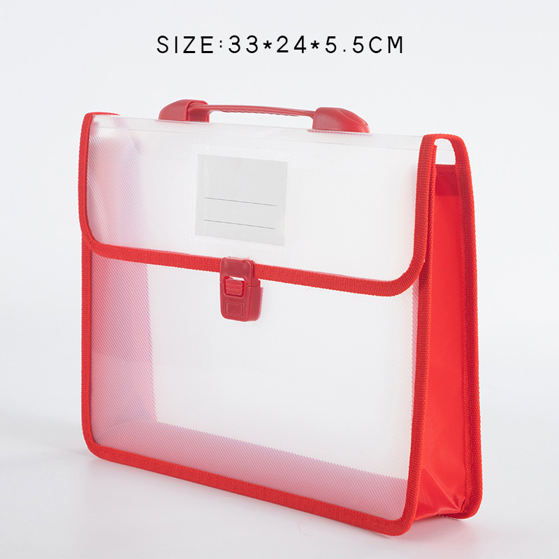 Expanding File Folder Organizer With Handle