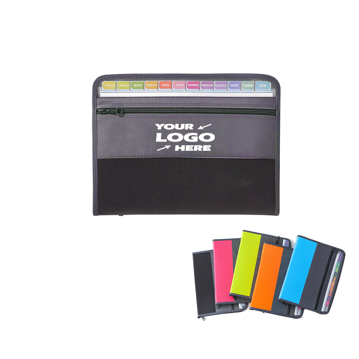 Expanding File Folder with Label