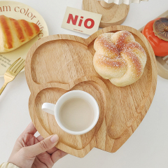 Heart Shaped Wood Tray