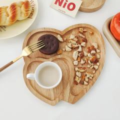 Heart Shaped Wood Tray