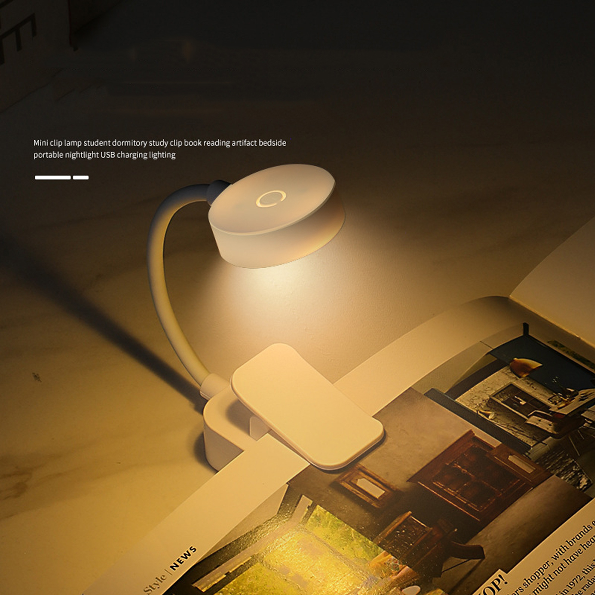 LED Rechargeable Book Light