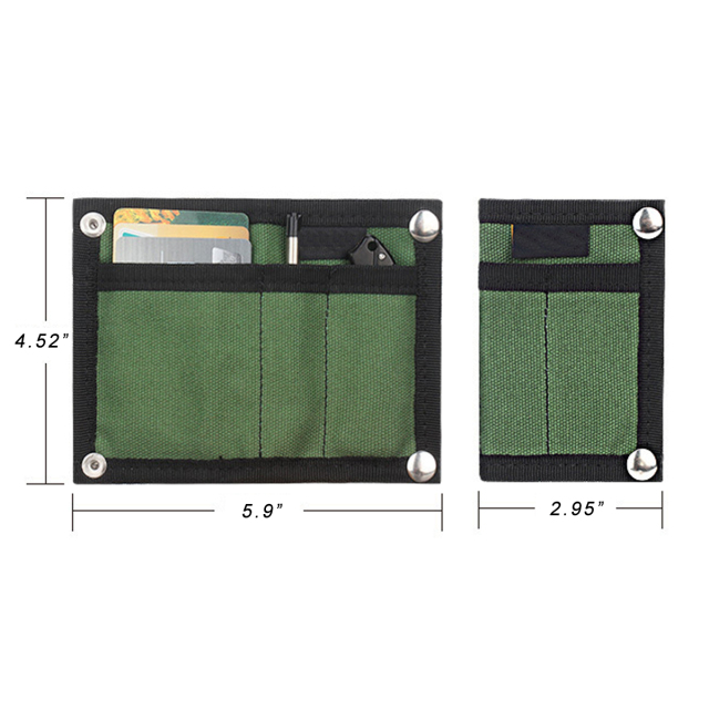 Mini Canvas Tactical Pouch Bag